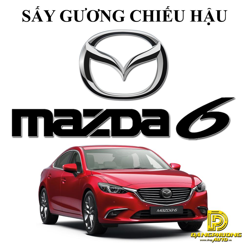 Sấy gương chiếu hậu 4 trong 1 cho xe mazda 6 đời 2014 - 2018