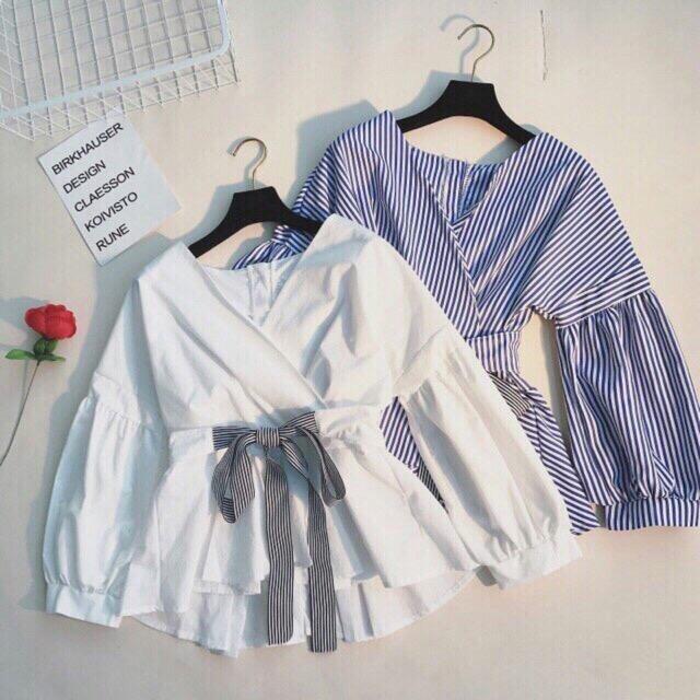 [HCM]Áo Peplum Siêu Xinh( Kèm hình Thật)