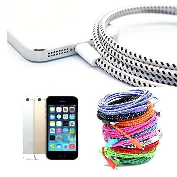 Cáp sạc dây dù cực bền cho iphone 5/6/7/8/x