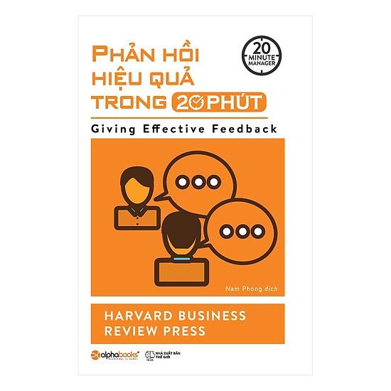 Sách - Phản hồi hiệu quả trong 20 phút