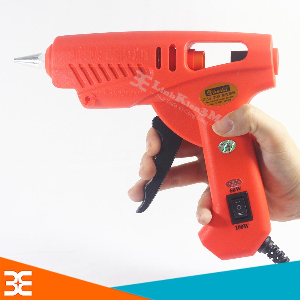 Súng bắn keo asaki 2 chế độ 60w-100w ak-9026