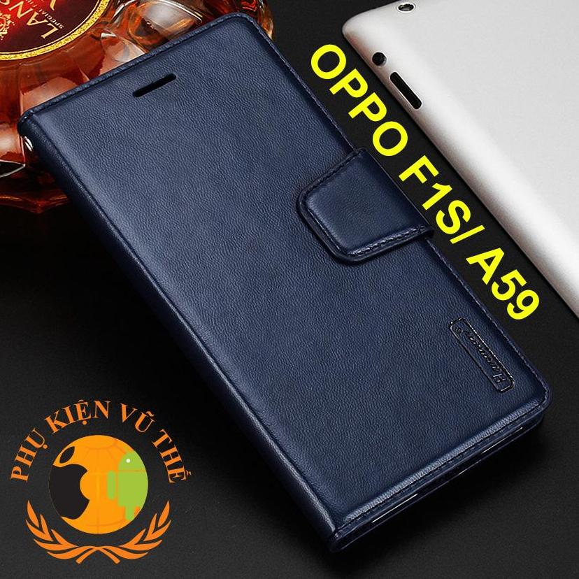 Bao da kèm ví 2 in 1 oppo f1s/ a59 hanman