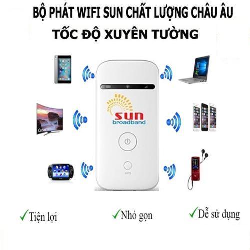 Thiết bị phát wifi từ sim 3g 4g wifi sun