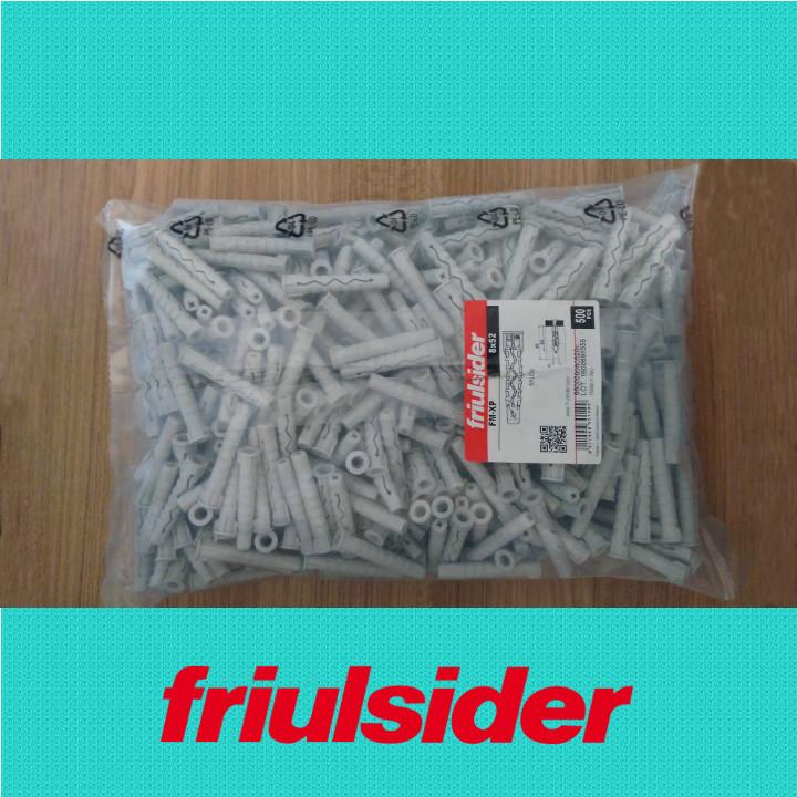 [HCM]Túi 500 cái tắc kê nhựa Friulsider XP 8x52