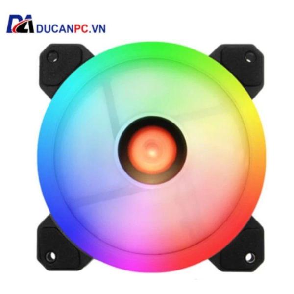 Bảng giá Bộ 6 Fan case Coolman Sunshile RGB - Dual Ring (16 Triệu màu kèm điều khiển) Phong Vũ
