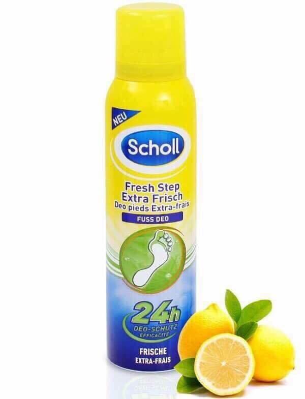 Xịt khử mùi hôi chân Scholl chai 150ml