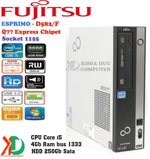 Máy Tính Đồng Bộ Nhật Bản FUJITSU H61 Q77 Chipset Core I5 4Gb Ram 250Gb thumbnail