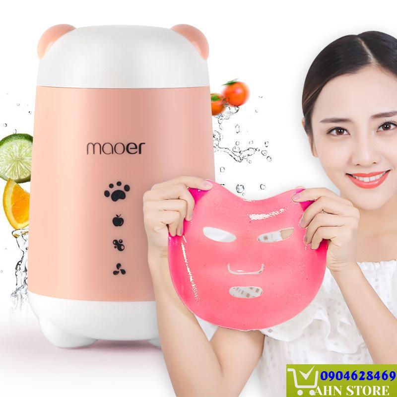 [Tặng 2 lọ Collagen] Máy làm mặt nạ trái cây tươi, máy làm mặt nạ Collagen MAOER HD-01 da đẹp, mịn màng ngay tại nhà An toàn tuyệt đối nhập khẩu