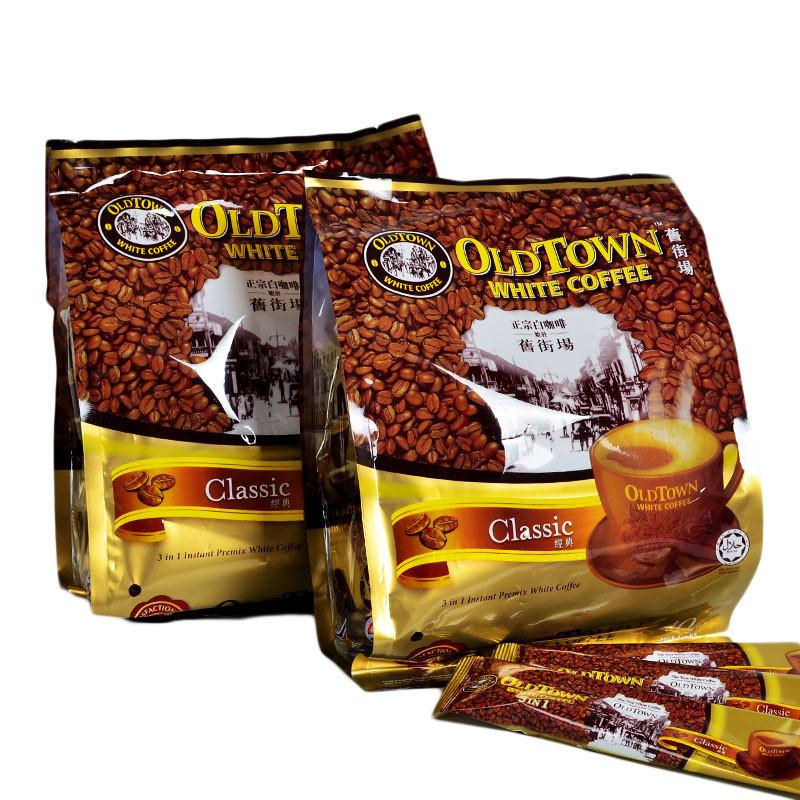 Cà phê trắng white coffee old town Classic malaysia(vị truyền thống) kèm card phone và voucher 50k