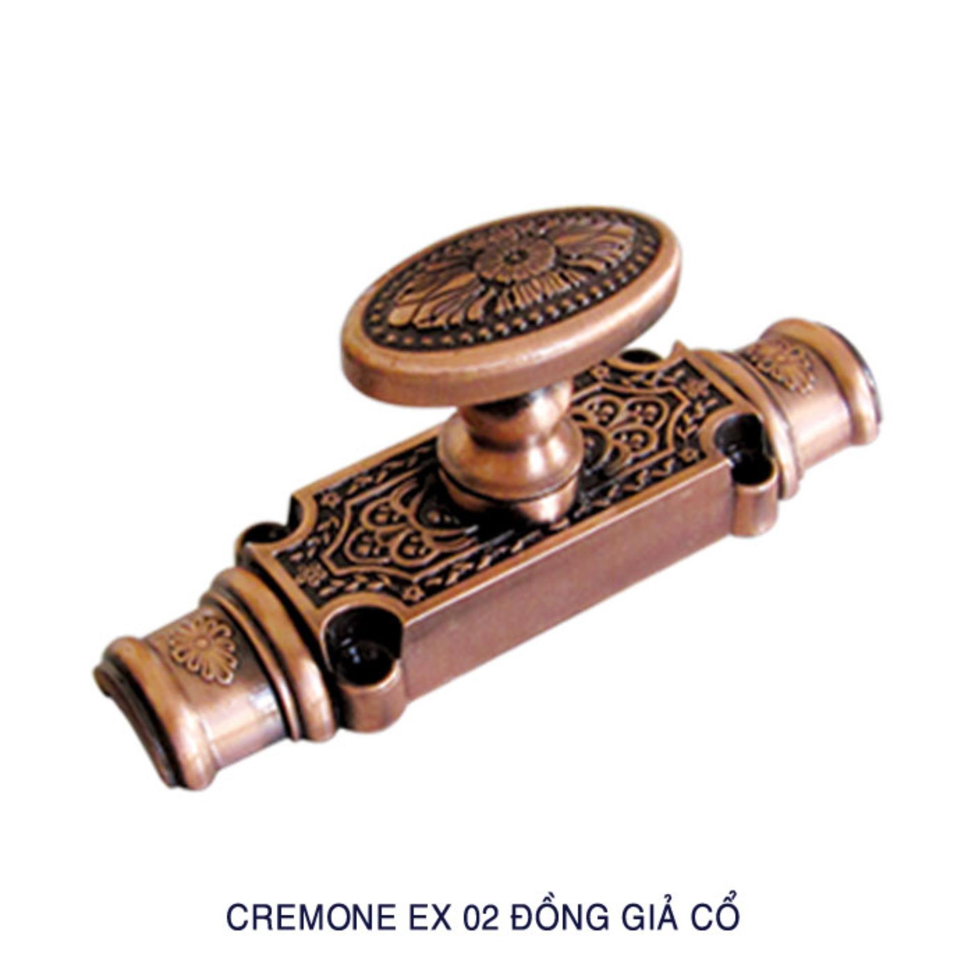 Chốt clemon huy hoàng mạ đồng ex - 02 cửa đi