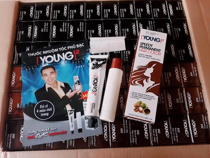 THUỐC NHUỘM PHỦ TÓC BẠC HOÀN HẢO YOUNG 60 ML