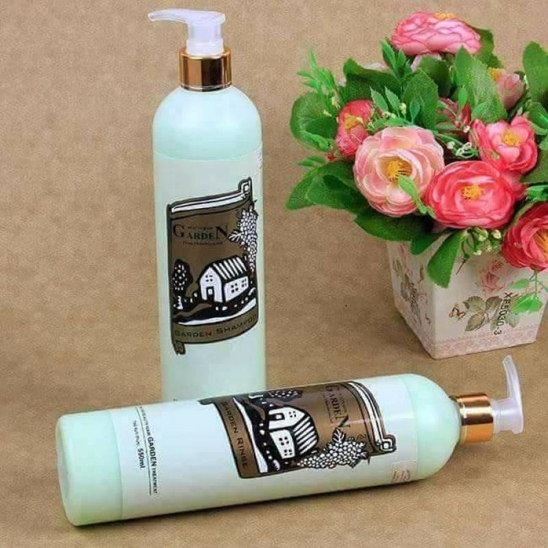 Dầu xả chống gầu giúp tóc mềm mượt Garden From Germany 550ml nhập khẩu