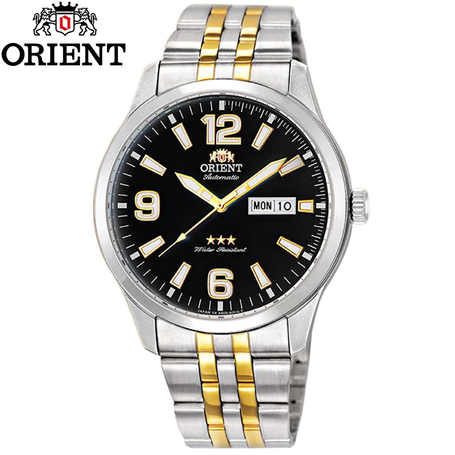Đồng hồ nam dây kim loại orient sab0b005bb