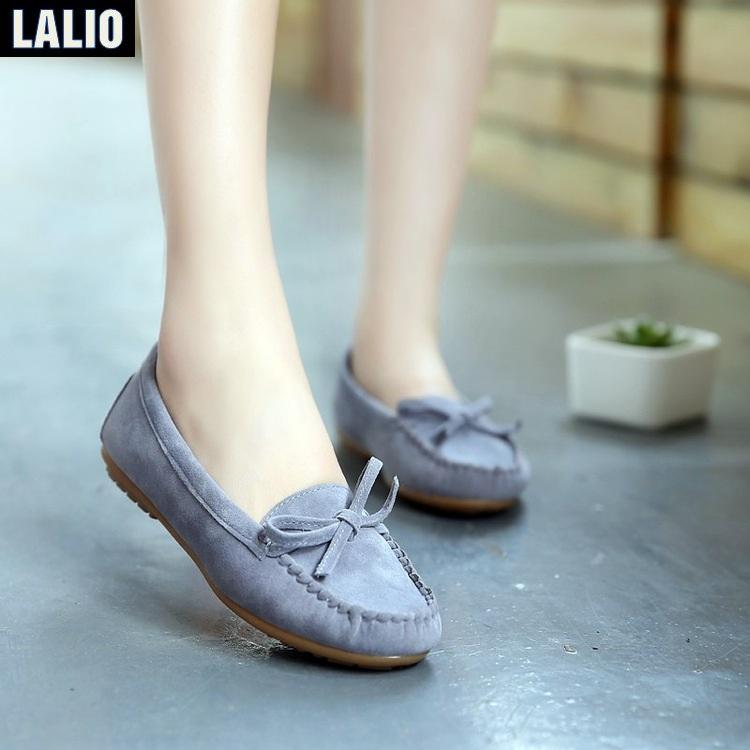 Giày búp bê buộc dây lalio la045
