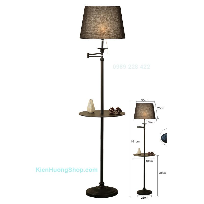 Đèn cây có kệ – KH1660