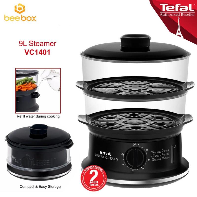 Nồi Hấp Hai Tầng Tefal VC1401 (6 lít) - Hàng nhập khẩu