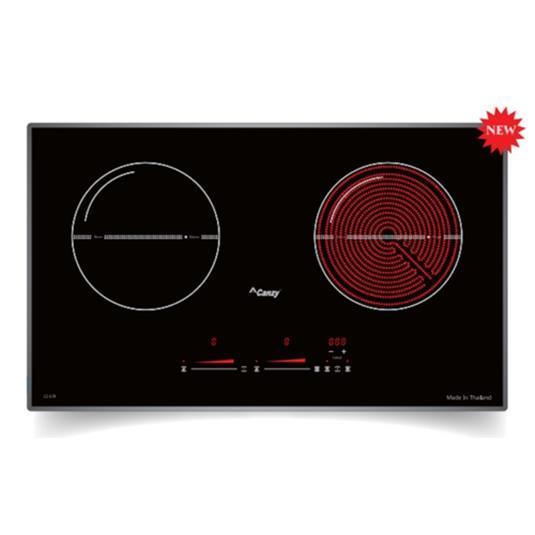 Bếp điện từ đôi 1 từ 1 hồng ngoại canzy cz 67r nhập khẩu thái lan, canzy cz-67r
