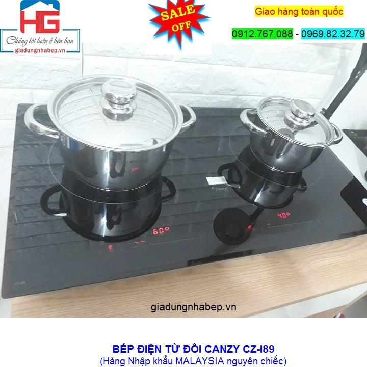 Bếp điện từ đôi canzy cz-i89