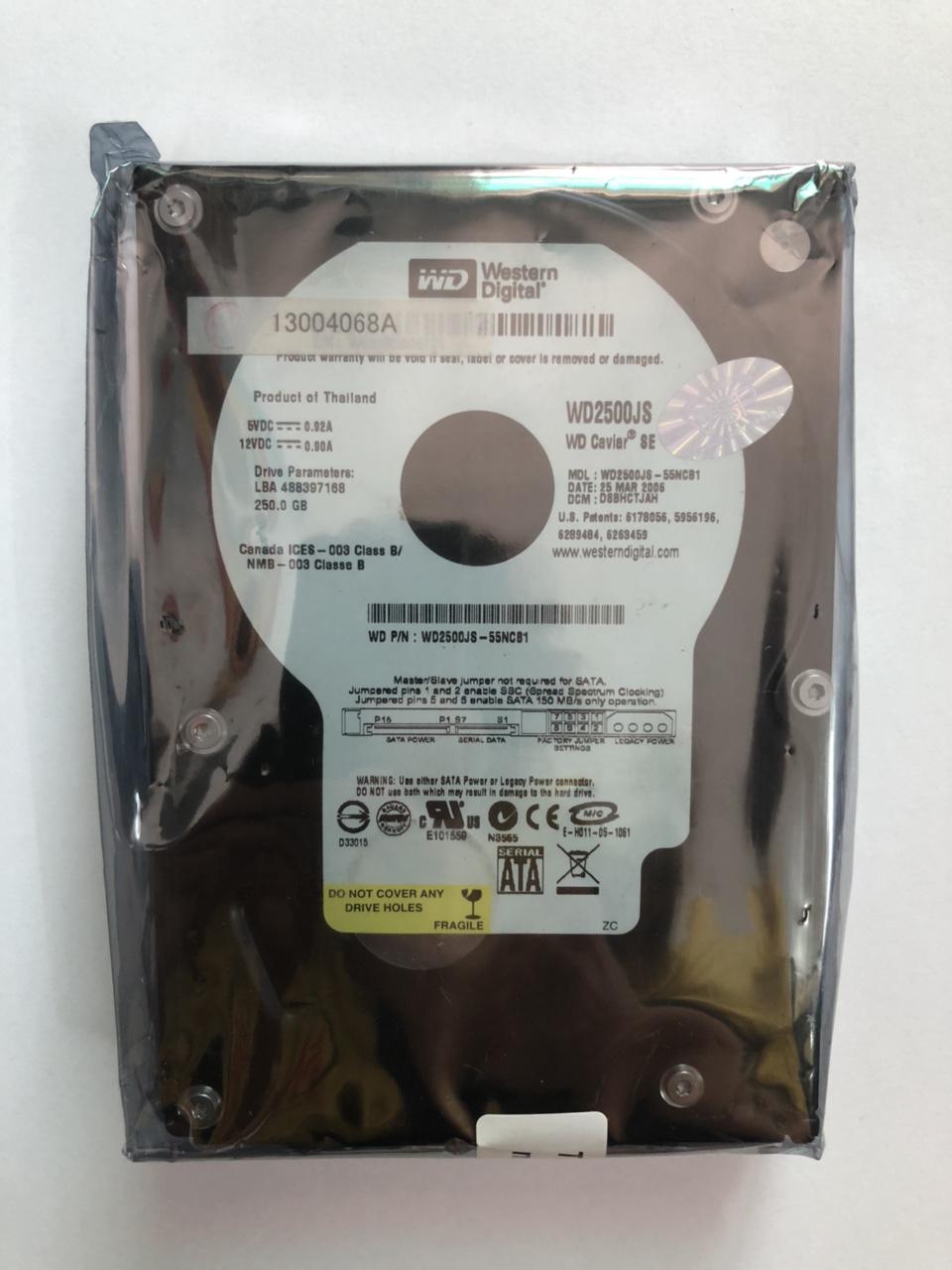 Ổ cứng pc 250 black bảo hành 24 tháng + tặng cáp sata