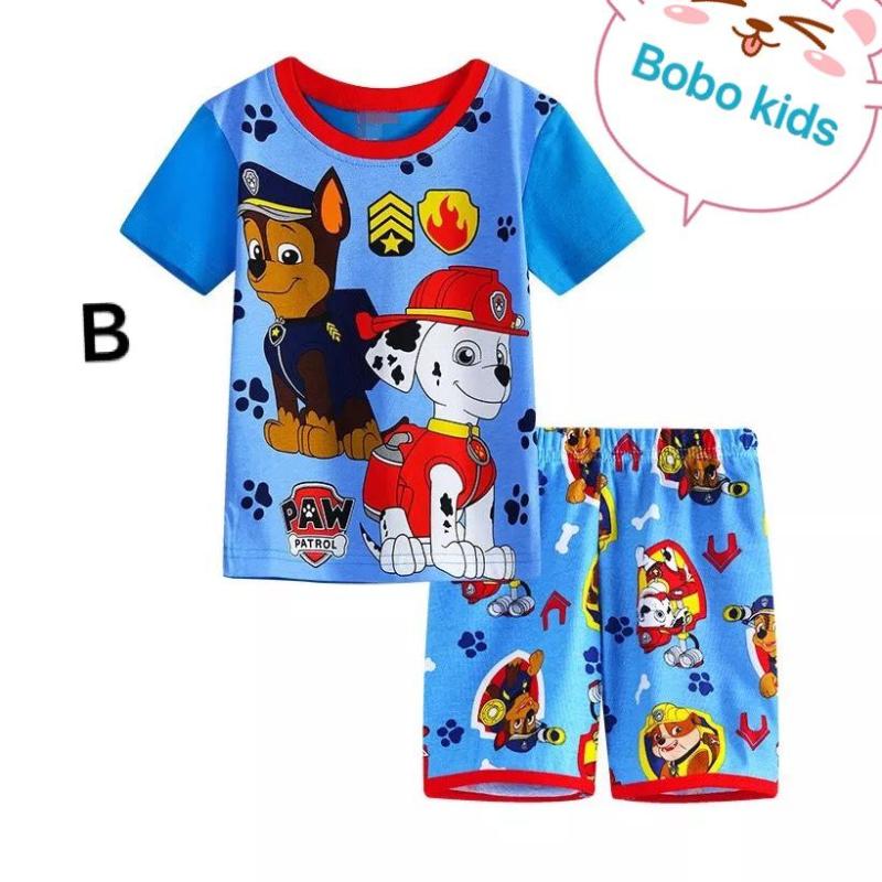 Nơi bán Bộ thun bé trai in hình chó cứu hộ 9-15kg