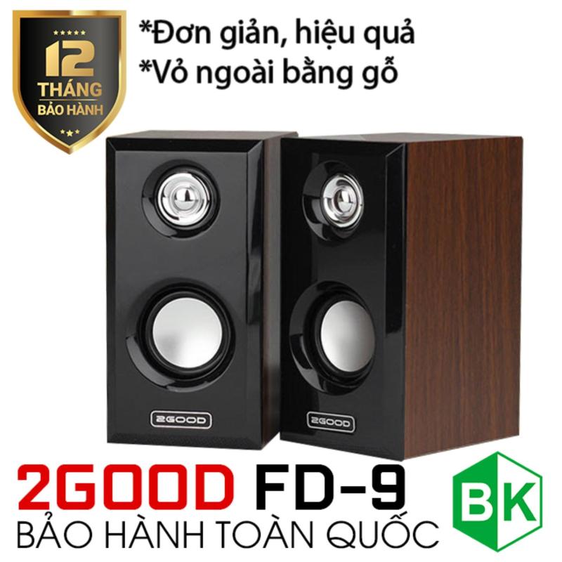 Bảng giá Loa máy tính 2.0 2GOOD Music FD9 (Nâu) Phong Vũ