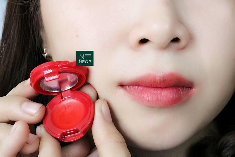 Son Dưỡng Hoa Hồng Màu Đỏ Nhẹ NEOP - Giảm Thâm Môi và Trị Thâm