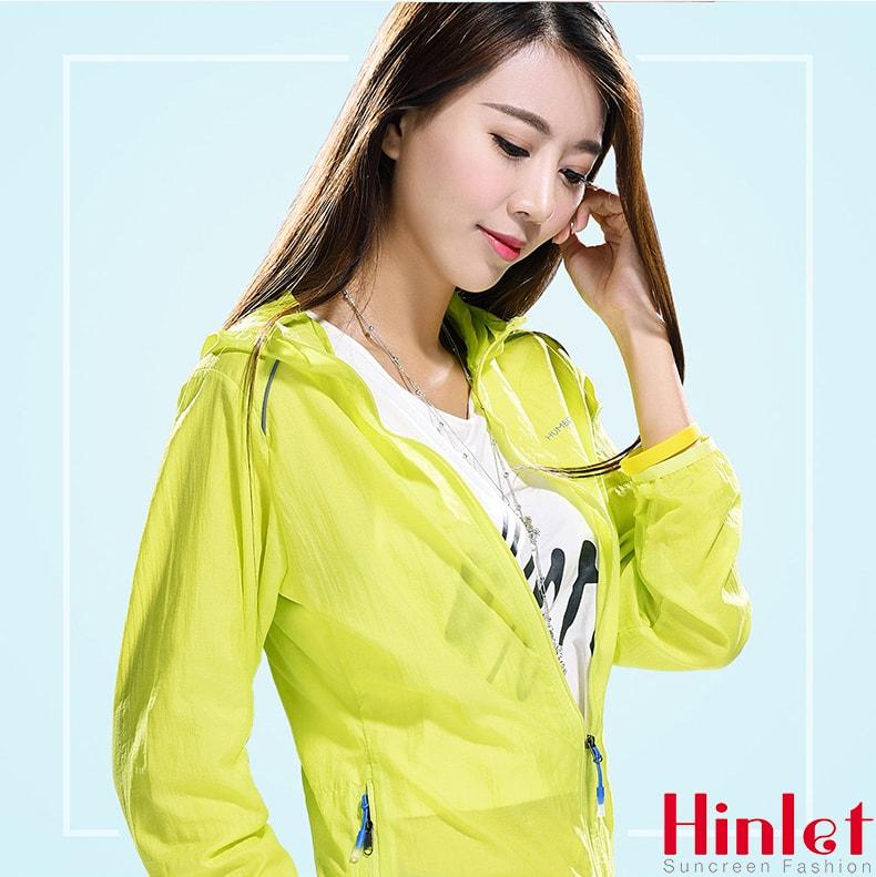 Áo khoác chống nắng nữ vải dù Humbgo Hinlet