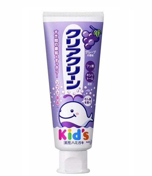 Kem đánh răng kid kao vị nho