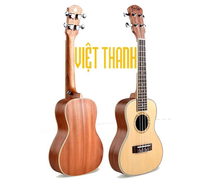 Đàn ukulele deviser uk2450 dáng concert cho người mới tập chơi nhỏ gon kiểu dáng dể thương