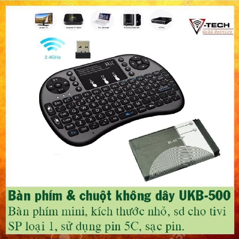 Chuột Bay Kiêm Bàn Phím Không Dây UKB500 Cho Smart Tivi