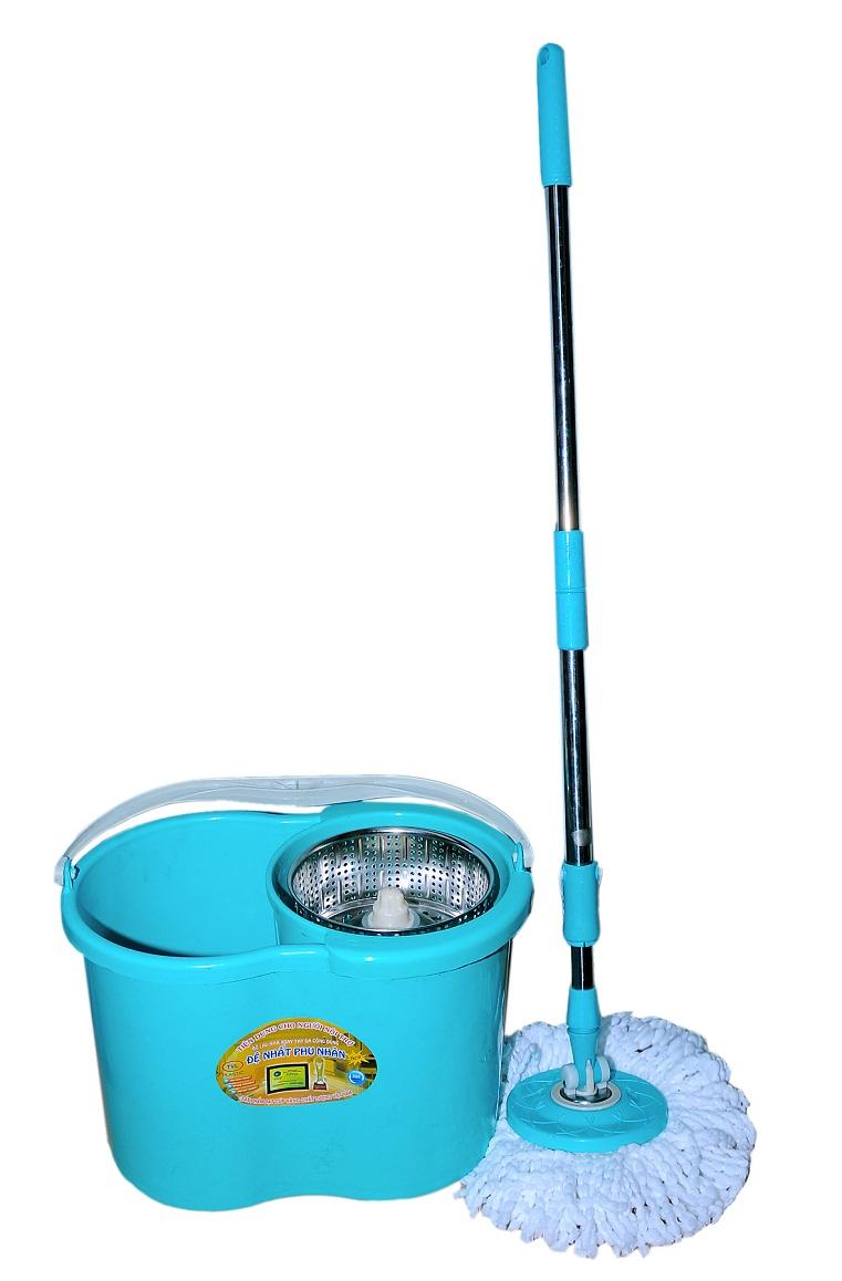 Bộ lau nhà 360 độ đệ nhất phu nhân rổ inox - tvl-27