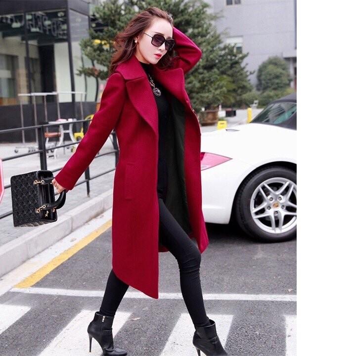 [HCM]ÁO KHOÁC DẠ CỔ VEST 3 NÚT - HÀNG CAO CẤP