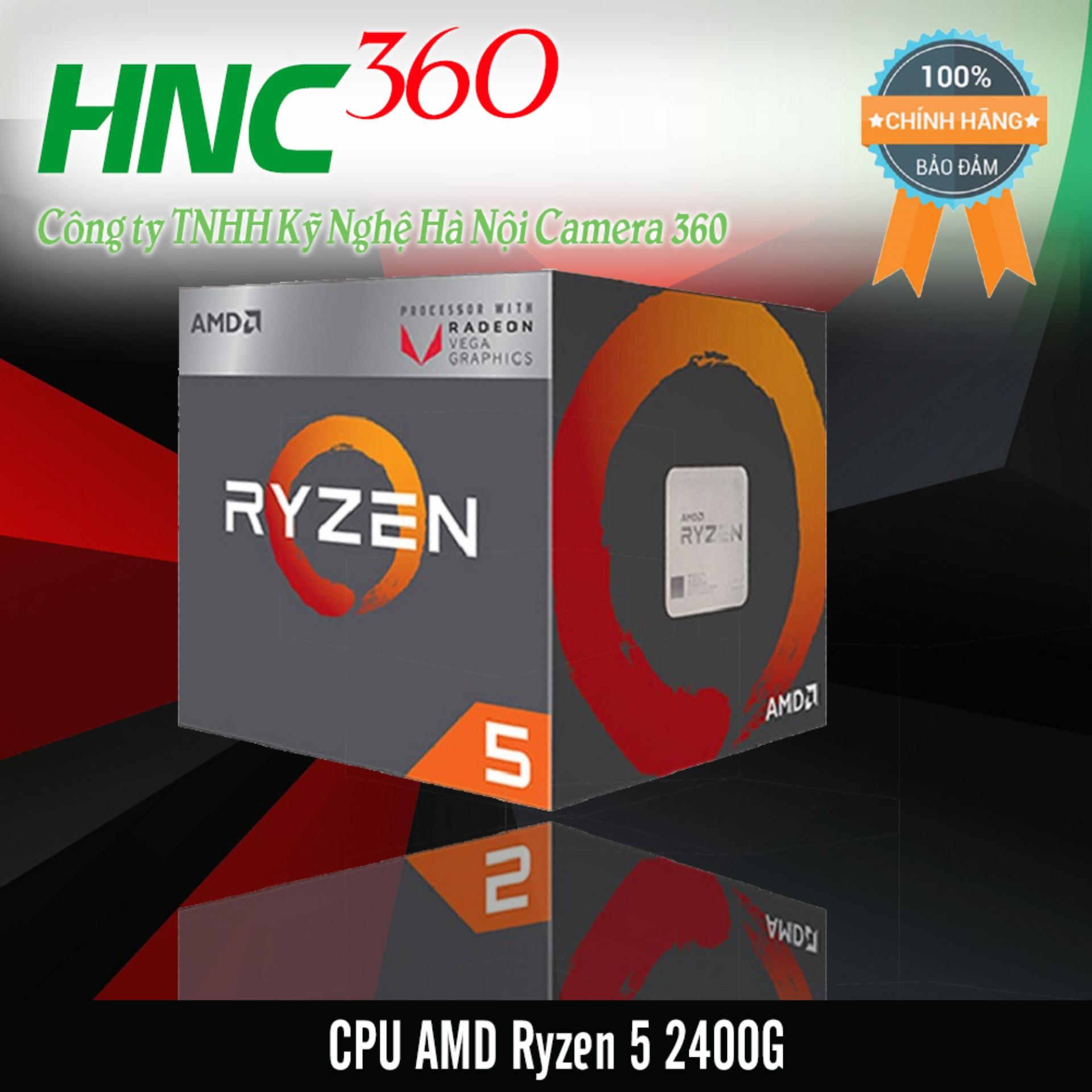 CPU AMD Ryzen 5 2400G 3.6 GHz, Giá tháng 2/2021