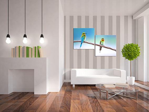 Bộ 2 tranh ghép Saigonposter Couple D294A