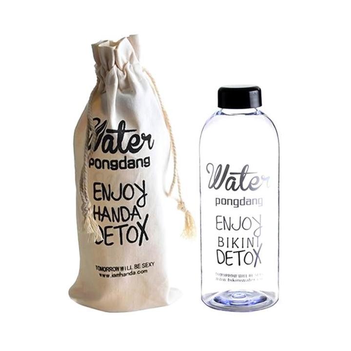 Bình nhựa Detox đựng nước 1L