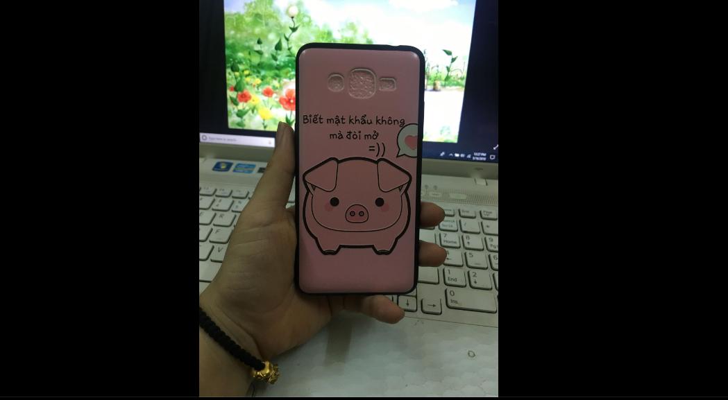 Ốp lưng thời trangin hình cho Samsung j2prime