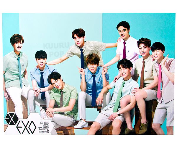 Combo 8 tấm poster EXO khổ lớn
