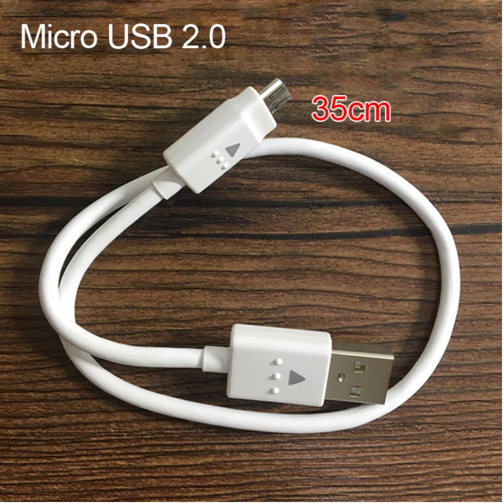 Cáp sạc điện thoại Micro USB ngắn 35cm