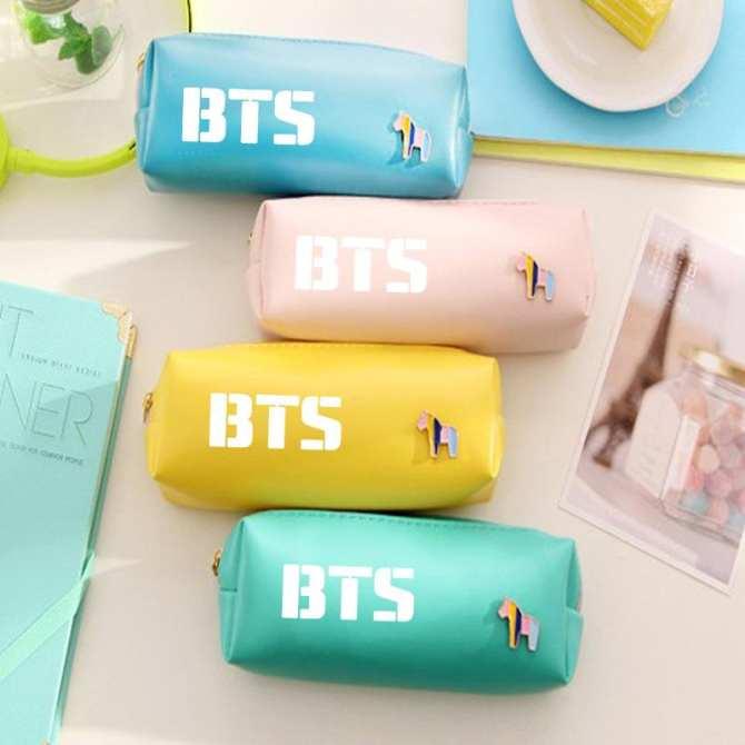Hộp bút nhiều màu bts idol