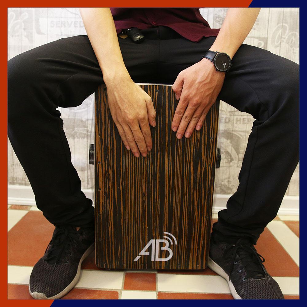 Cajon AB Bass dày - Có lựa chọn tích hợp EQ (Có nút điều chỉnh Snare)