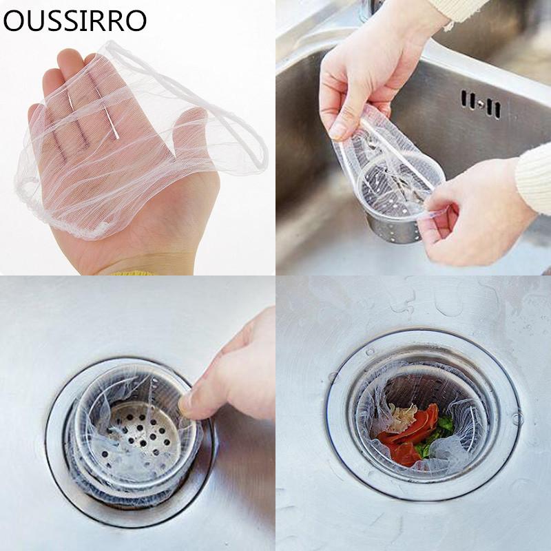 Combo 100 túi lọc rác bồn rửa chén siêu tiện dụng