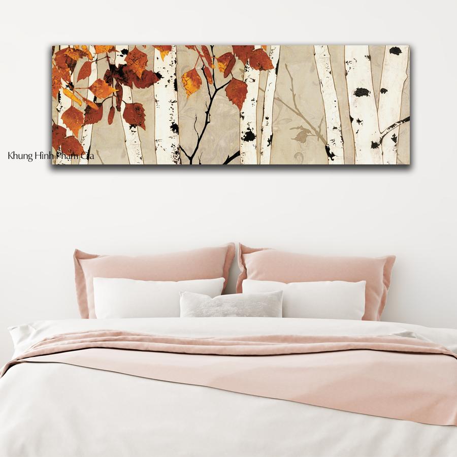 [HCM]Tranh canvas trang trí đầu giường họa tiết mới - khung hình phạm gia PGTK98