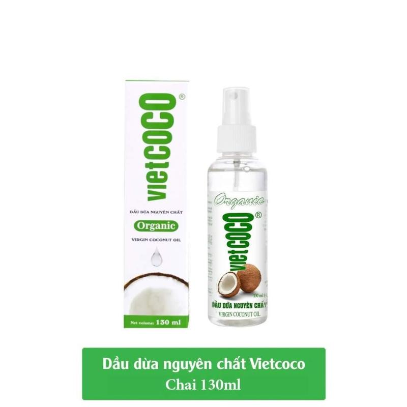 Dầu dừa nguyên chất Organic Vietcoco 130ml