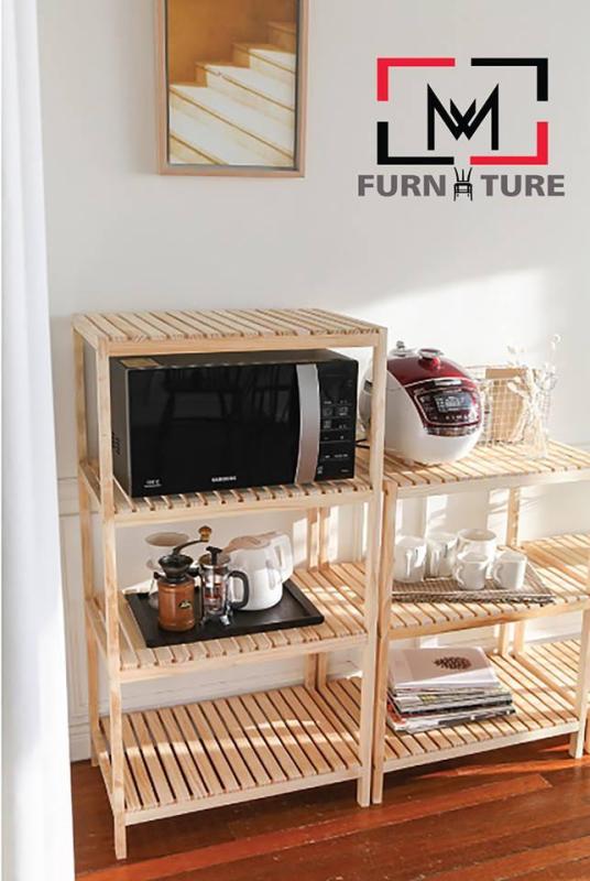 KỆ ĐỰNG LÒ VI SÓNG - KỆ BẾP ĐA DỤNG - OVEN RACK - 다용도수납장 밥솥/렌지대