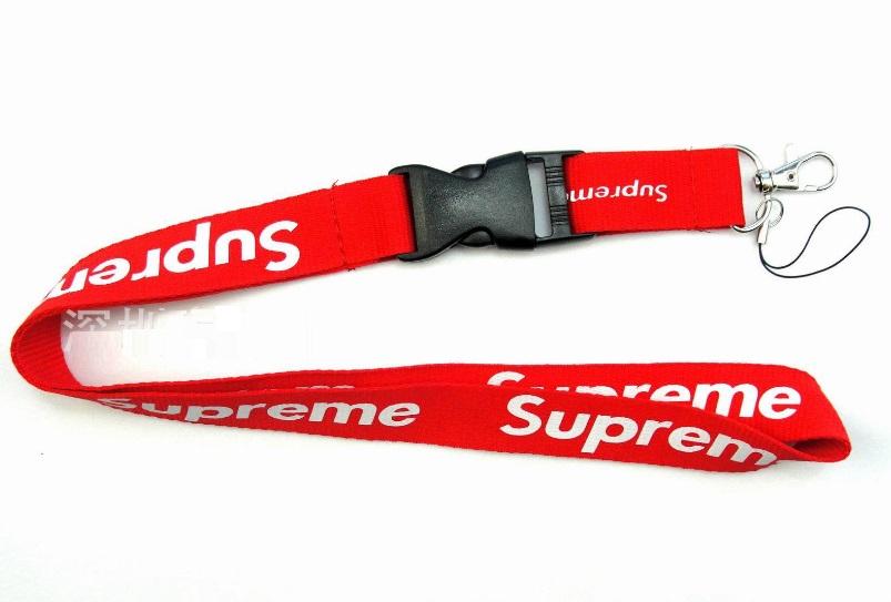 Dây đeo thẻ Lanyard Keychain Supreme Sup Dây đeo thể thao Cao Cấp màu đen đỏ Dây đeo thẻ học sinh sinh viên nhân viên Văn Phòng Đa năng móc chìa khóa Thẻ xe buýt Phụ kiện thời trang đẹp phong cách