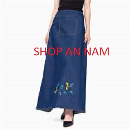 Váy chống nắng jean