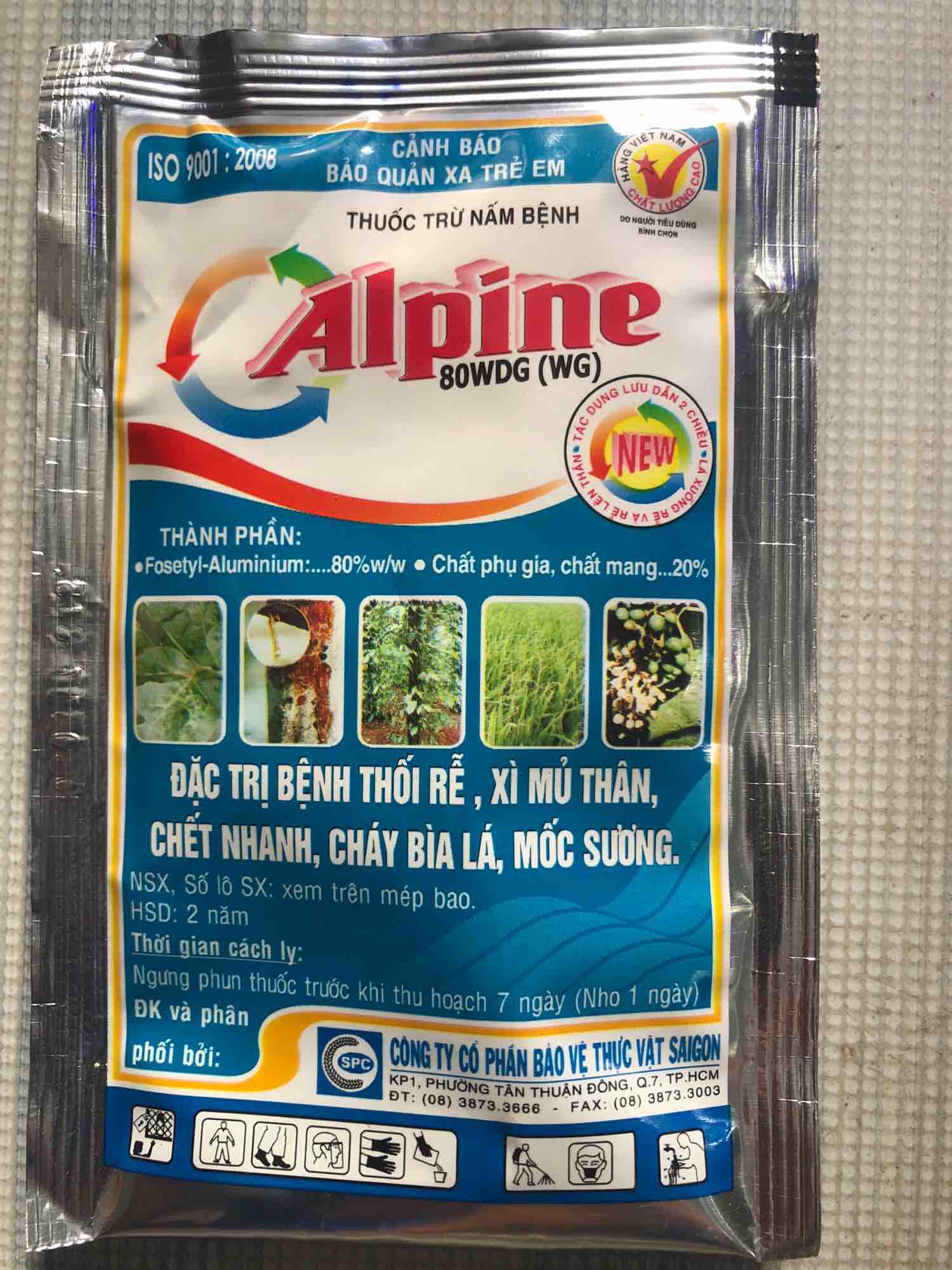 Trị Bệnh thối rể Alpine 80WG