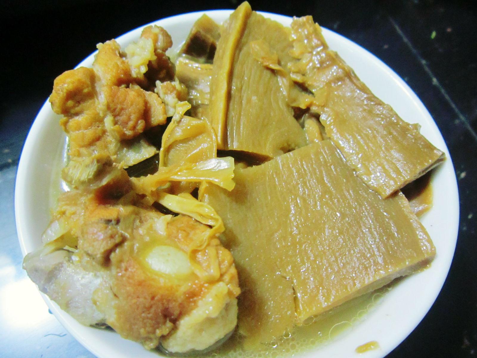 Măng khô lưỡi lợn nhà tự làm 1kg