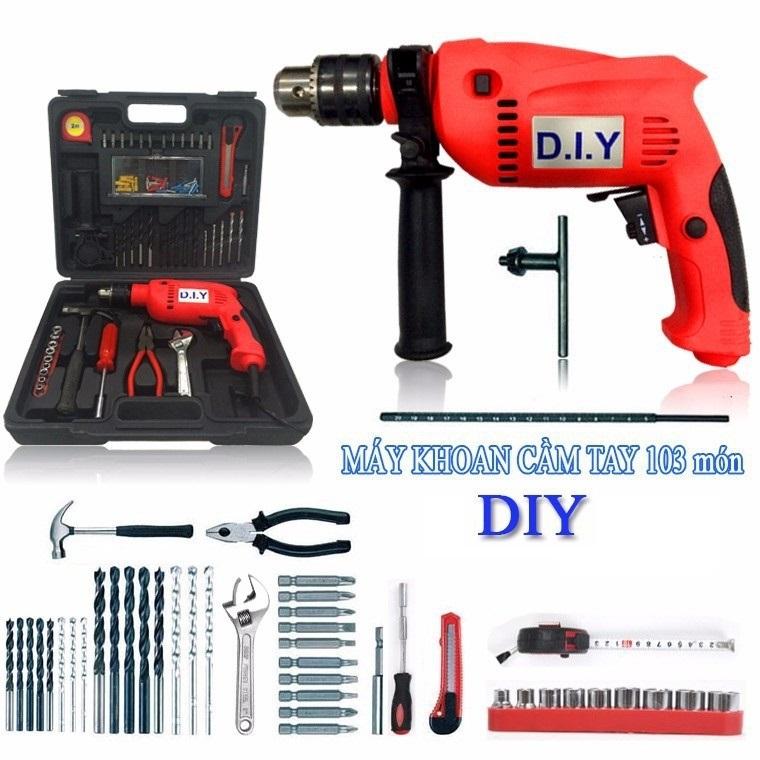 Bán Máy Khoan Bê Tông,Khoan Cầm Tay Mini - Bộ Máy Khoan Đa Năng 103 Món Diy ,Tích Hợp Nhiều Chi Tiết Tiện Lợi, Sản Phẩm Chính Hiệu, Sbuy Mart Uy Tín Bảo Hành 12 Tháng Và Phân Phối