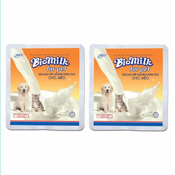 Sữa Biomilk giành cho chó mèo combo 5 gói